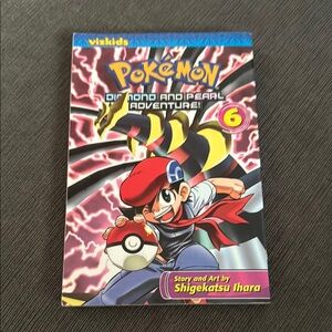 Pokémon diamond and pearl adventure vol 6 book
